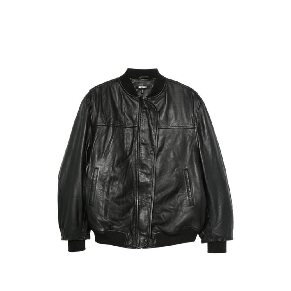 Rotate Black Jackets - Leather Jackets Women